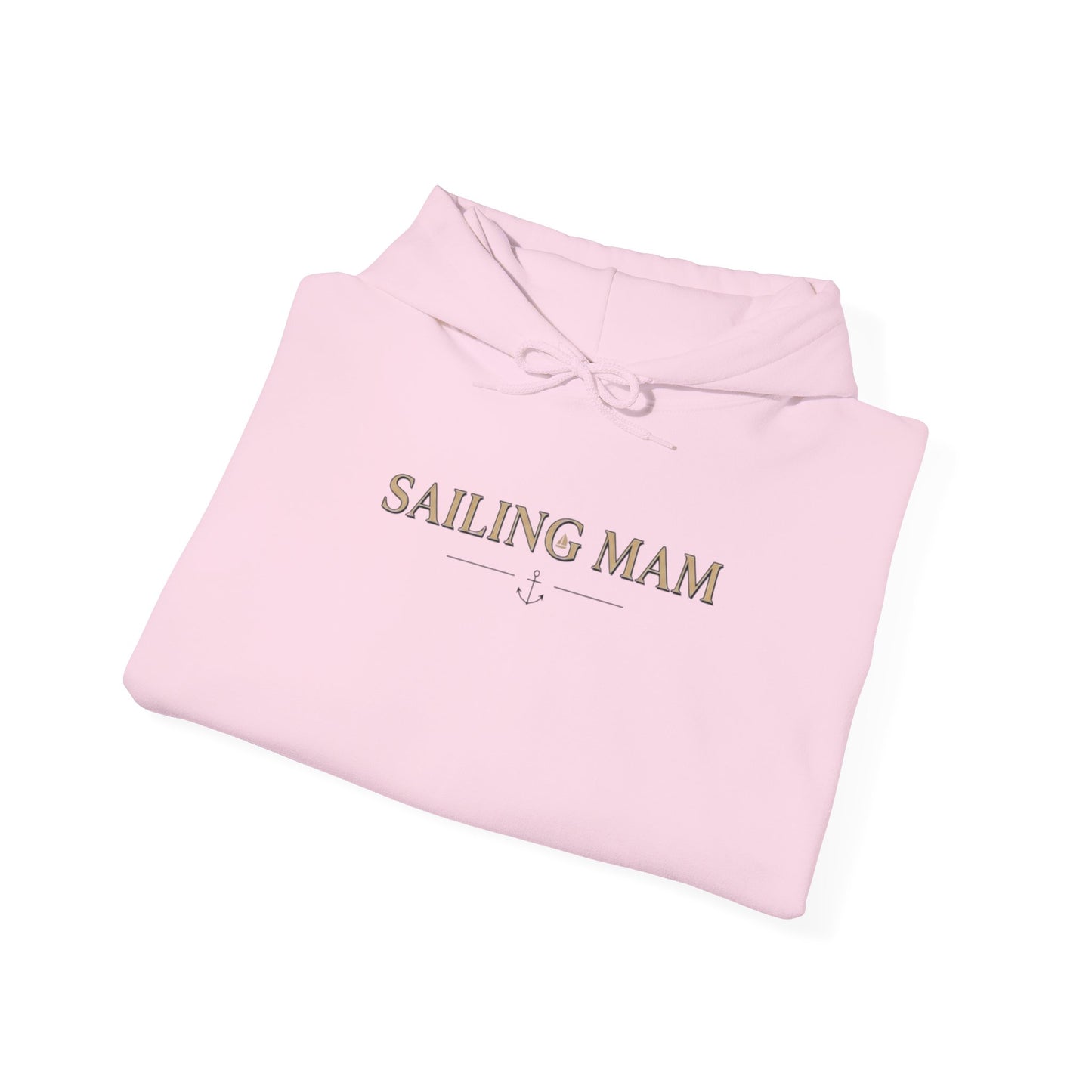 Sailing Mam Hoodie – Nautical Sailboat Graphic Pullover for Irish Sea-Loving Moms Personalize