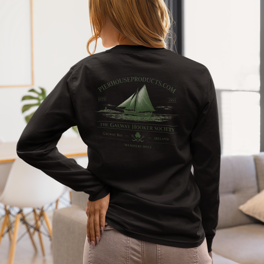 Personalize — Galway Hooker Sailboat Long Sleeve UPF 50 Shirt Tee