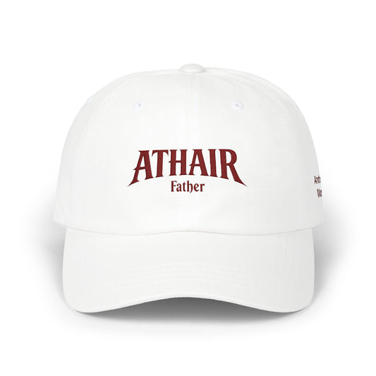 Athair Father Embroidered Dad Cap - Irish Gaelic Dad Hat, Gift for Father’s Day, Personalize