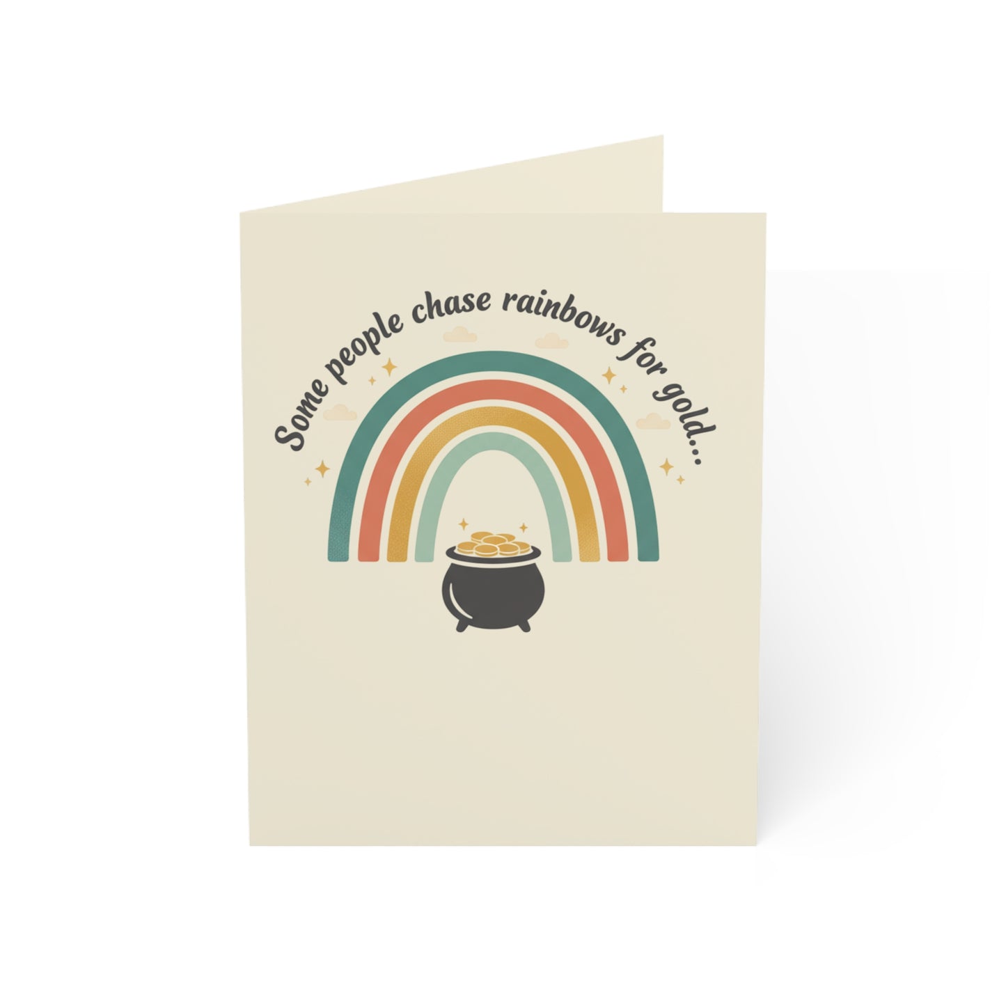 Funny Romantic Anniversary Card — "You're My Treasure" (St. Patrick's Day Theme)