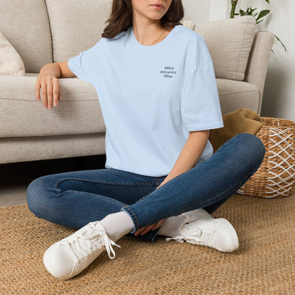 Personalized Galway Hooker Tee — Custom Boat Photo & Name
