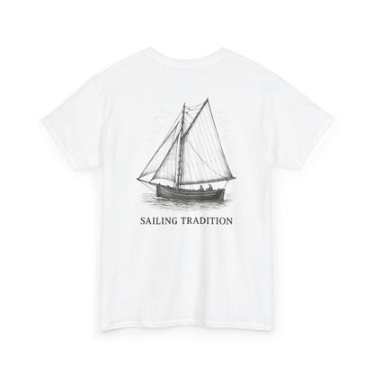 Sailing Tradition Tee - Galway, Ireland Shamrock Design