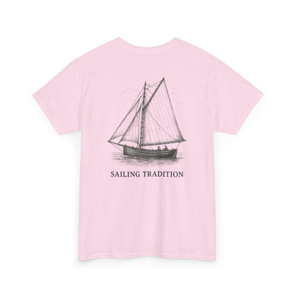 Sailing Tradition Tee - Galway, Ireland Shamrock Design