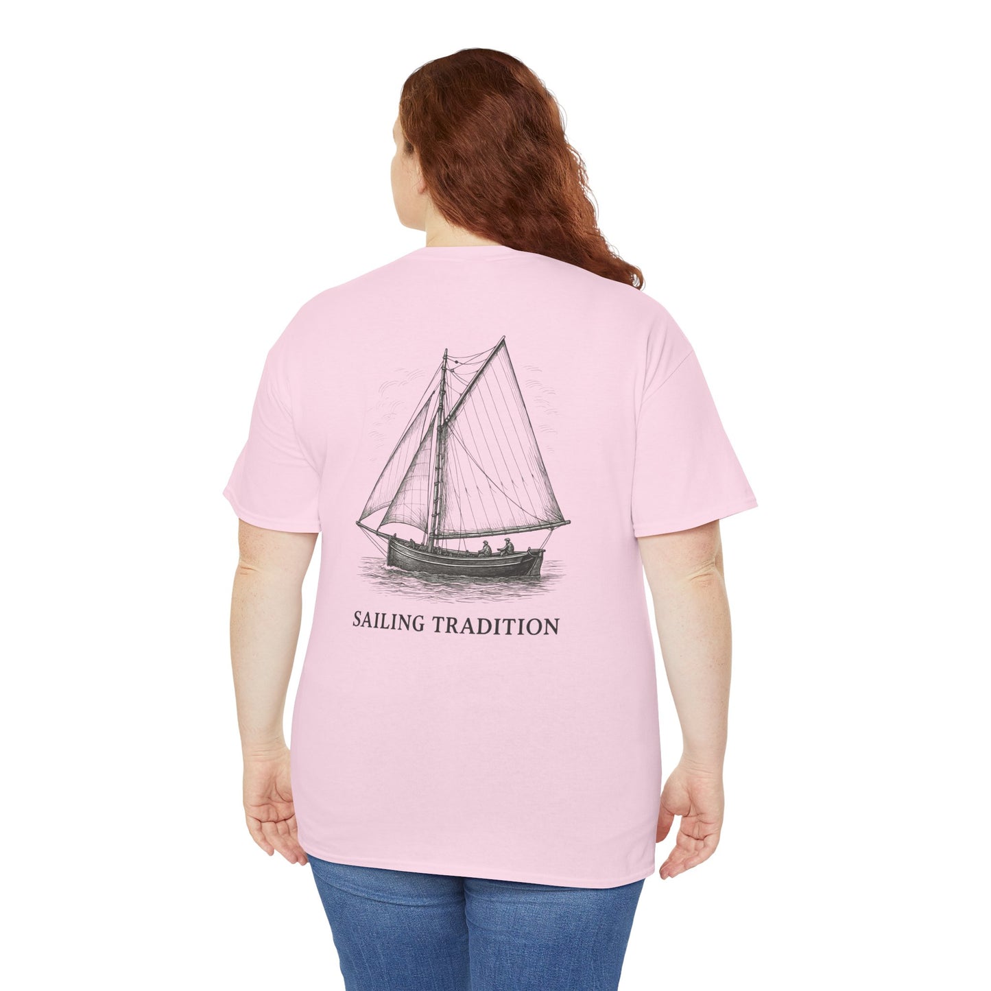 Sailing Tradition Tee - Galway, Ireland Shamrock Design