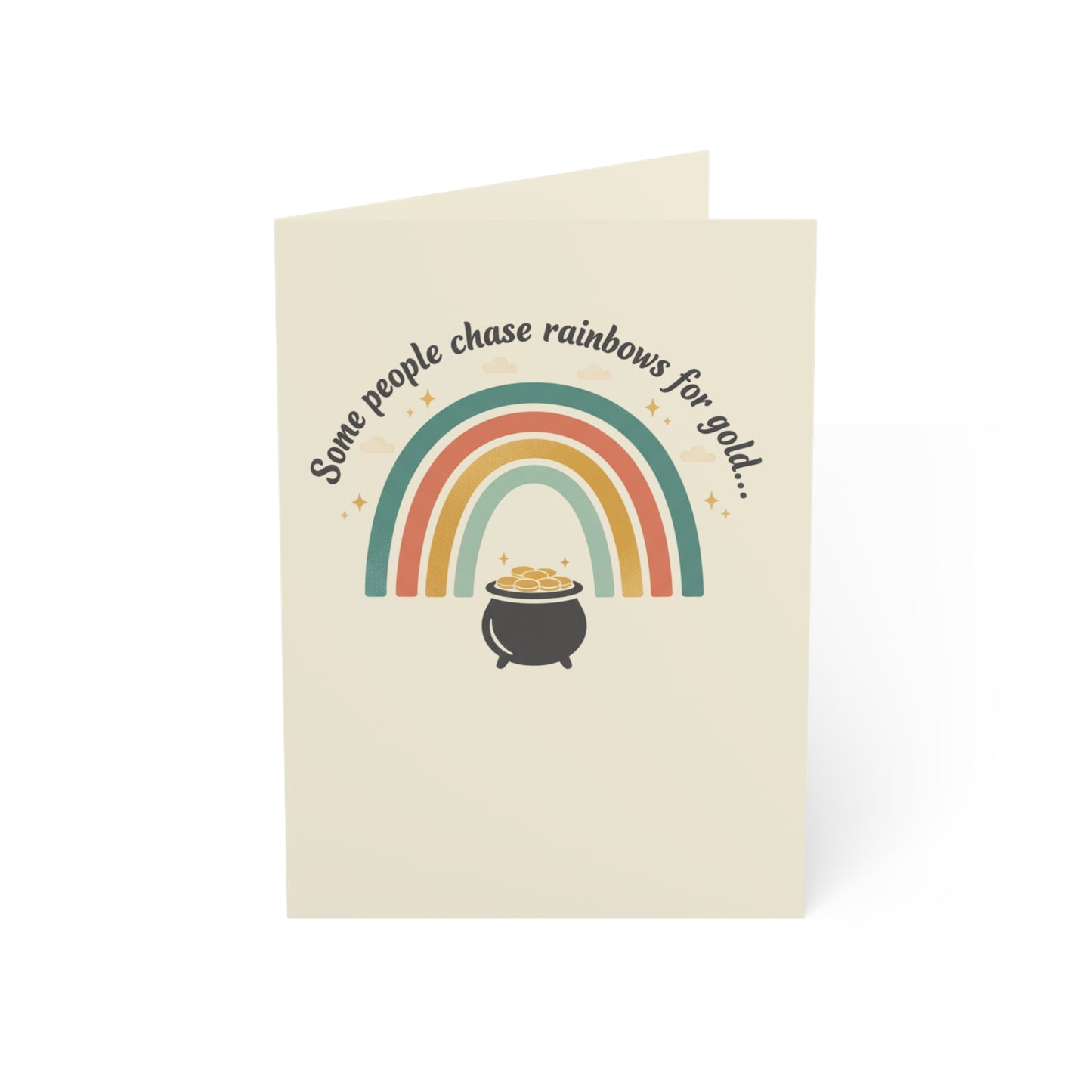 Funny Romantic Anniversary Card — "You're My Treasure" (St. Patrick's Day Theme)