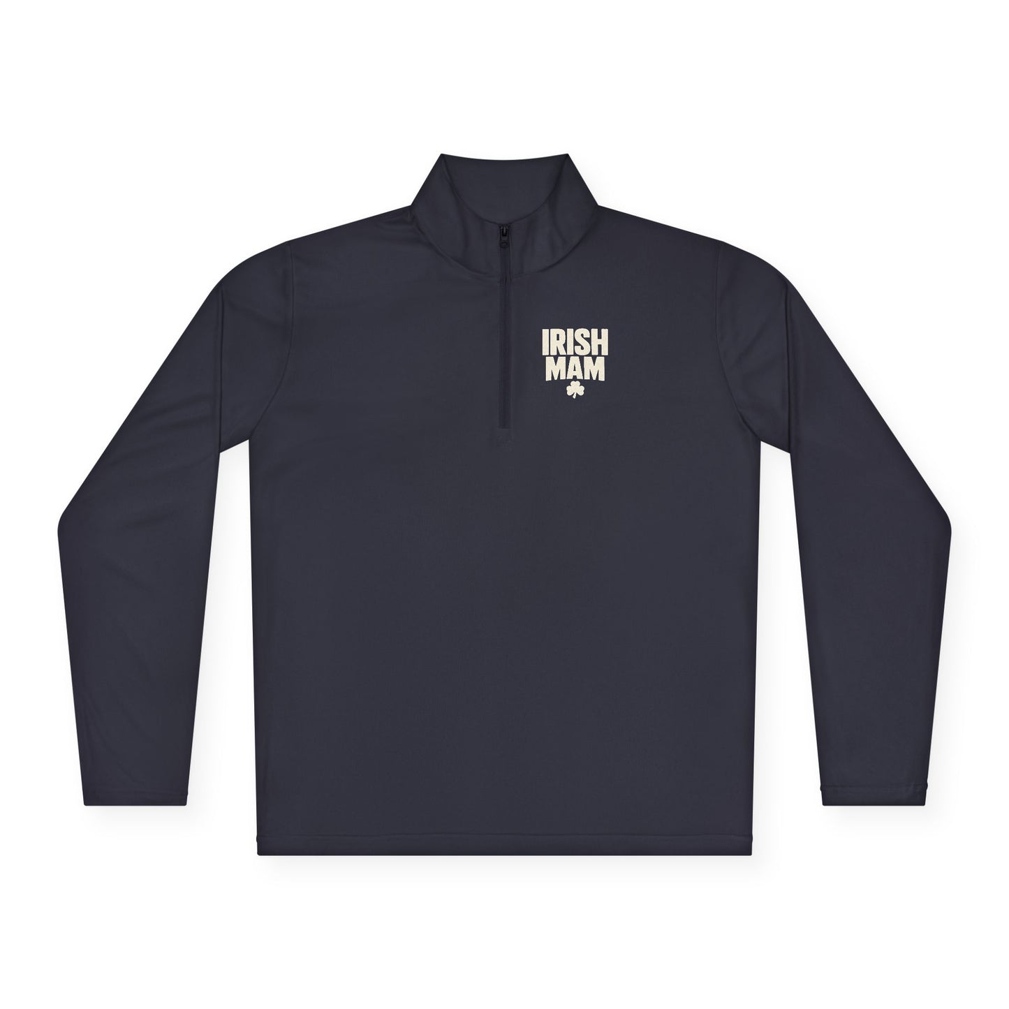 Irish Mam Shamrock Quarter-Zip Pullover