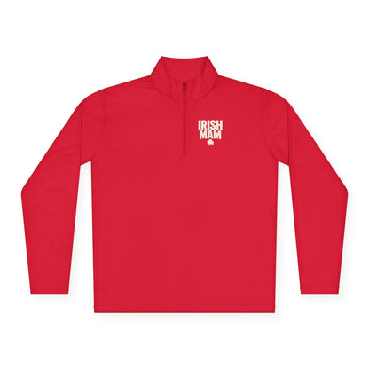 Irish Mam Shamrock Quarter-Zip Pullover
