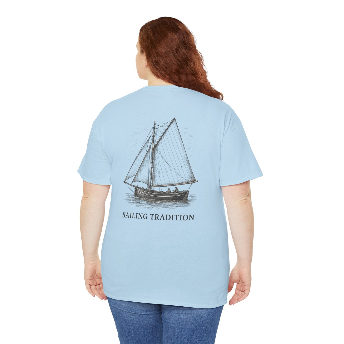 Sailing Tradition Tee - Galway, Ireland Shamrock Design