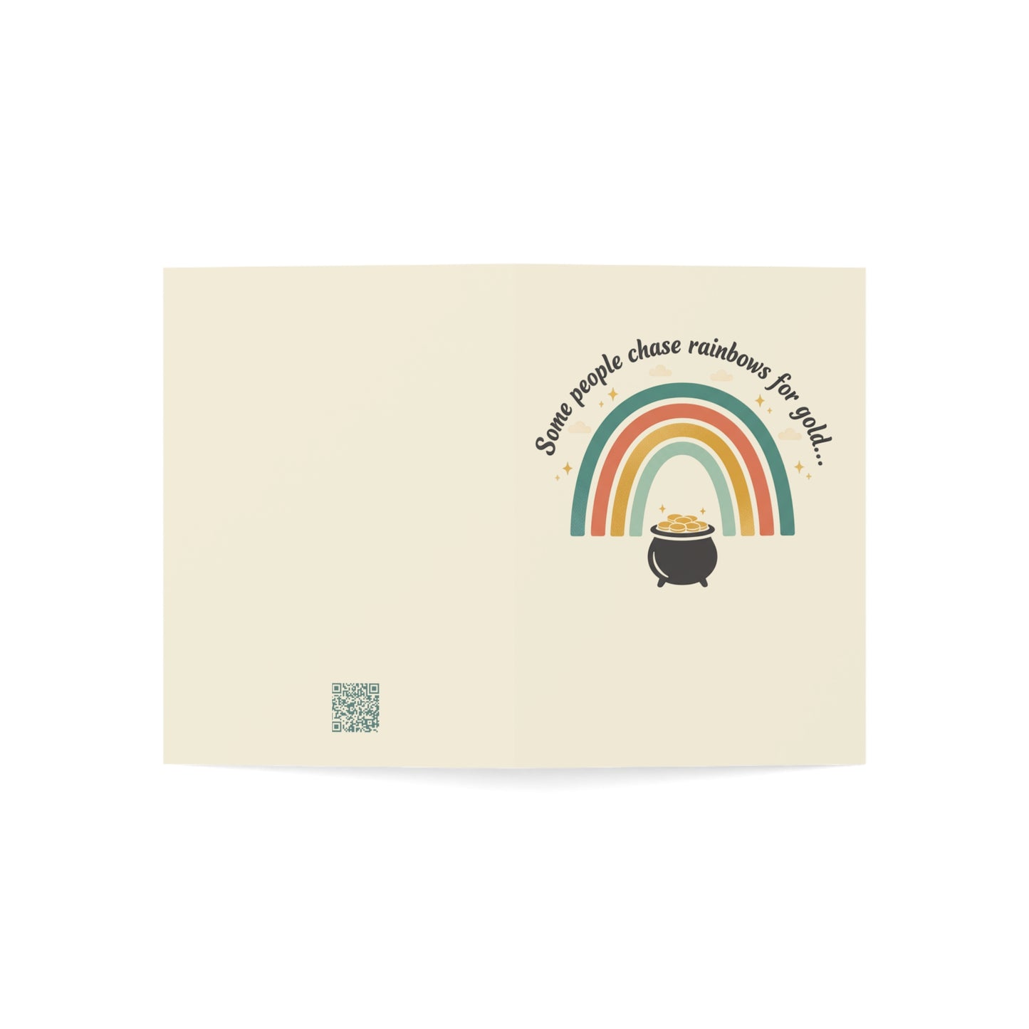Funny Romantic Anniversary Card — "You're My Treasure" (St. Patrick's Day Theme)
