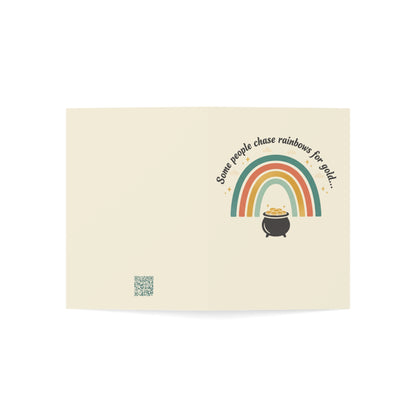 Funny Romantic Anniversary Card — "You're My Treasure" (St. Patrick's Day Theme)
