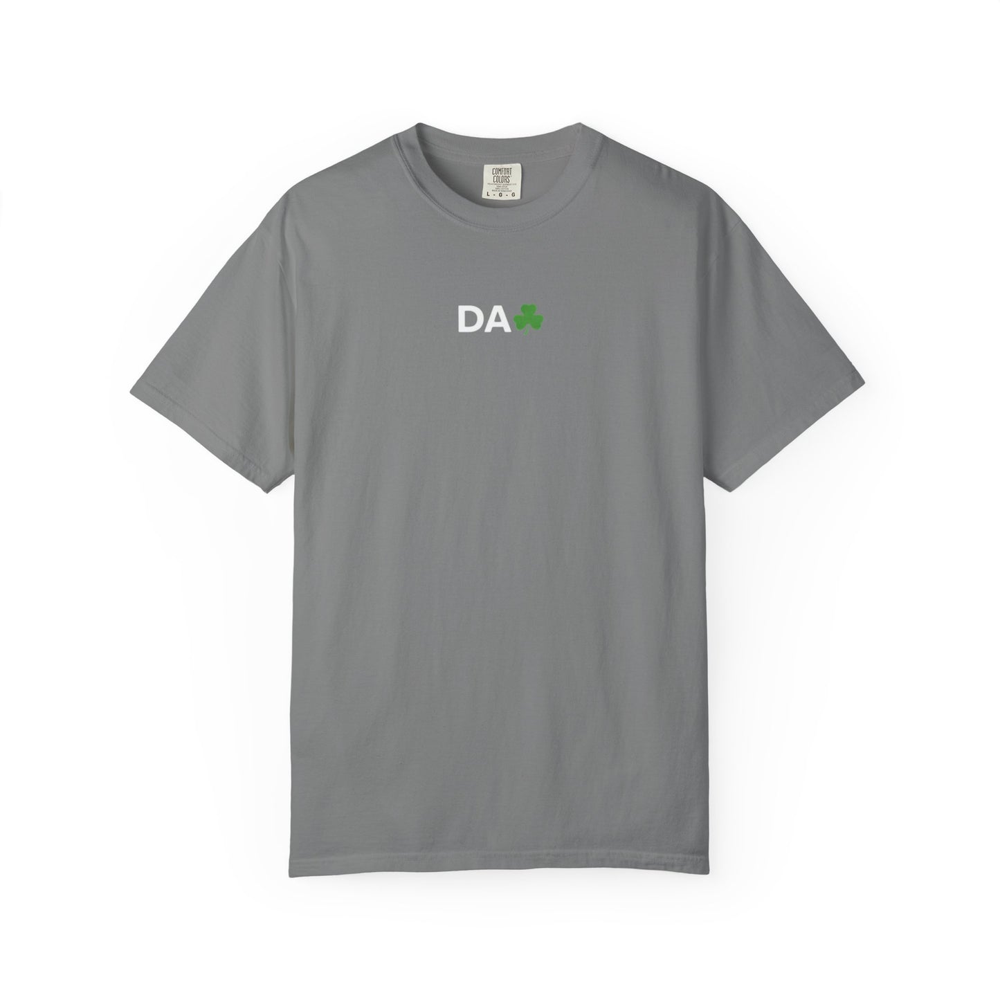 DA + Shamrock Dad T-Shirt — Personalized Father's Day Tee
