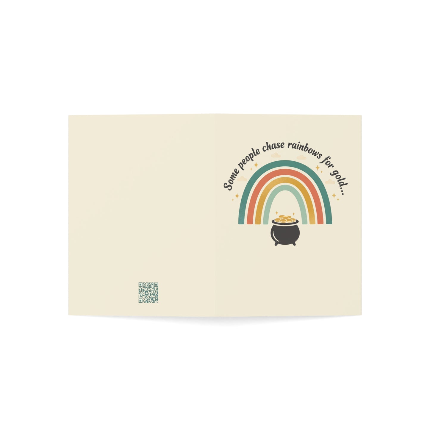 Funny Romantic Anniversary Card — "You're My Treasure" (St. Patrick's Day Theme)