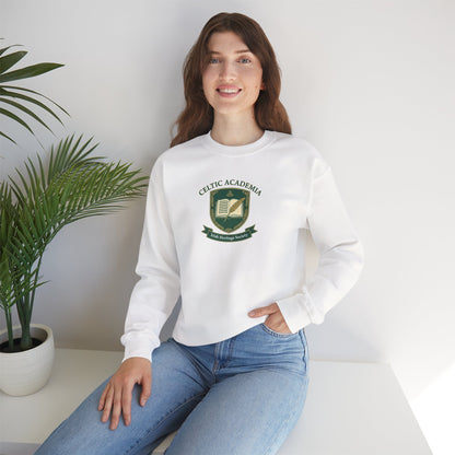 Celtic Academia Crest Crewneck Sweatshirt