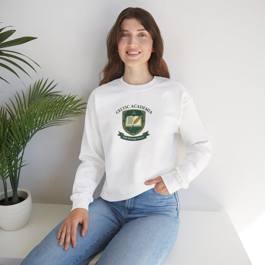 Celtic Academia Crest Crewneck Sweatshirt