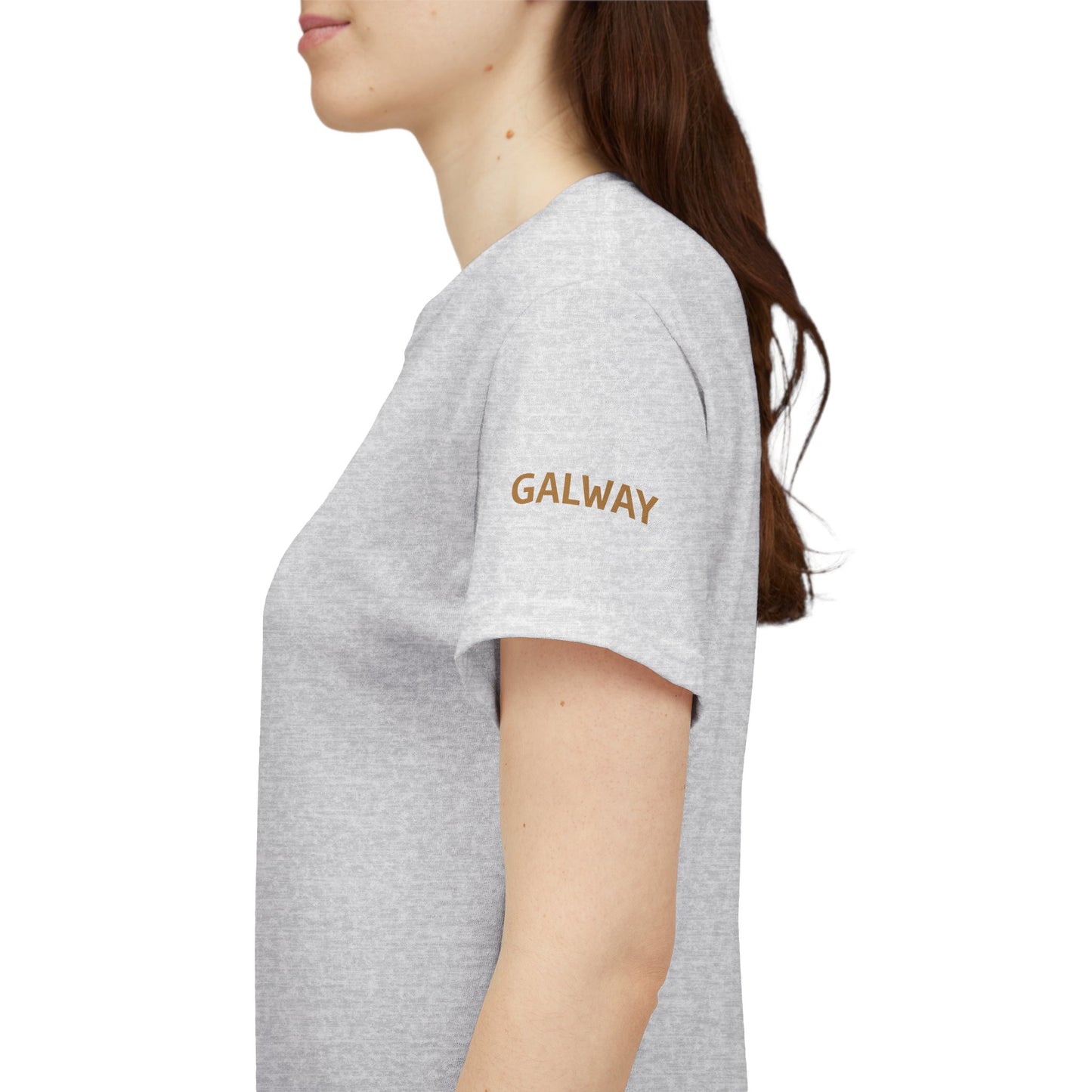 Galway Hooker Nautical T‑Shirt — "Heritage Sails On" Personalized Back & Sleeve Tee