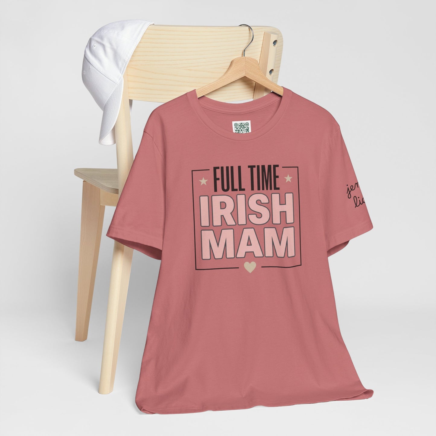 Full Time Irish Mam Tee — Mother's Day Gift