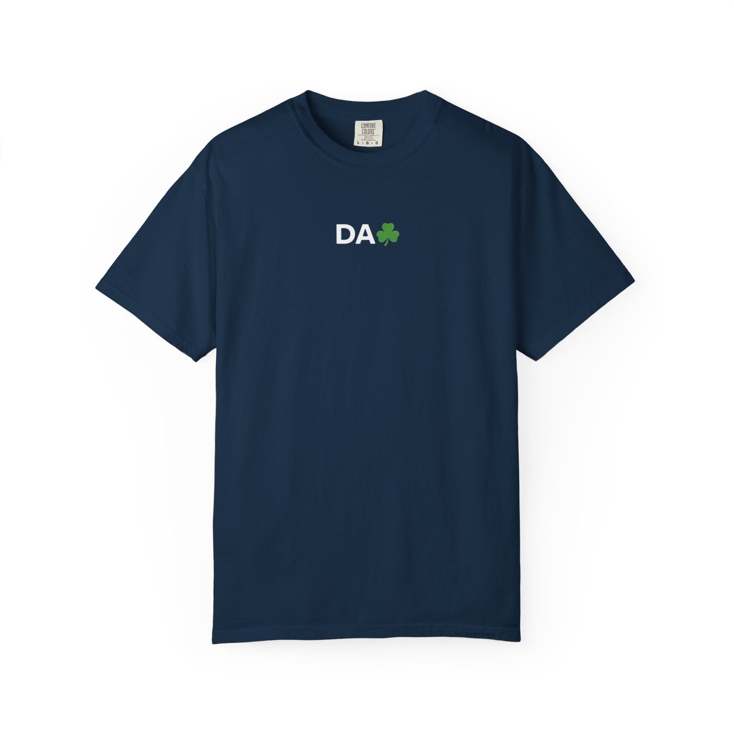 DA + Shamrock Dad T-Shirt — Personalized Father's Day Tee