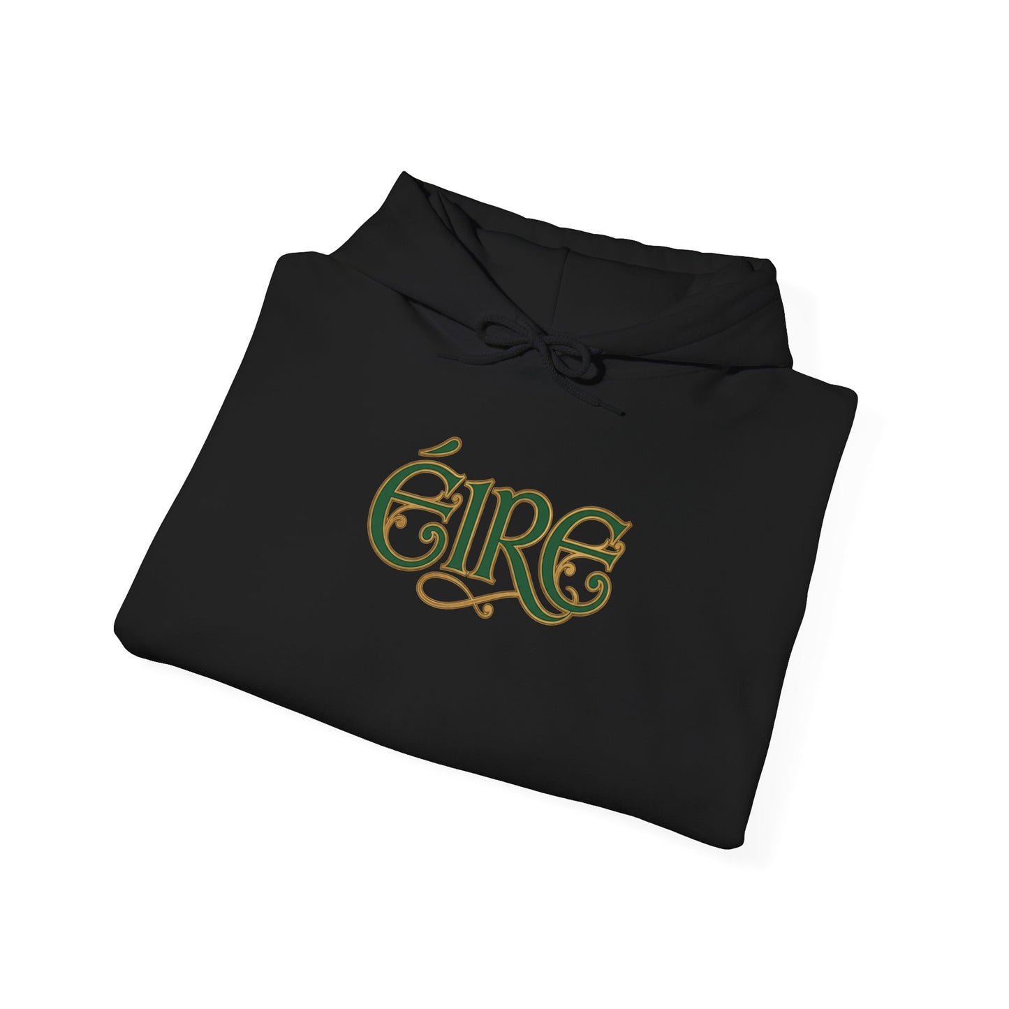 Éire Celtic Hoodie — Irish Heritage Script Pullover, Personalize