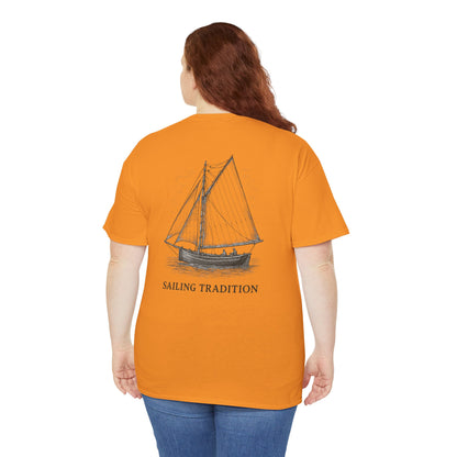 Sailing Tradition Tee - Galway, Ireland Shamrock Design