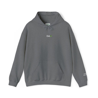 Hoodie • 'Da' Shamrock Logo Pullover – Personalize Gift for Fathers