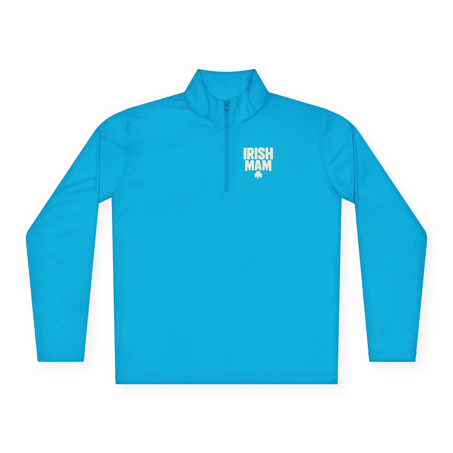 Irish Mam Shamrock Quarter-Zip Pullover