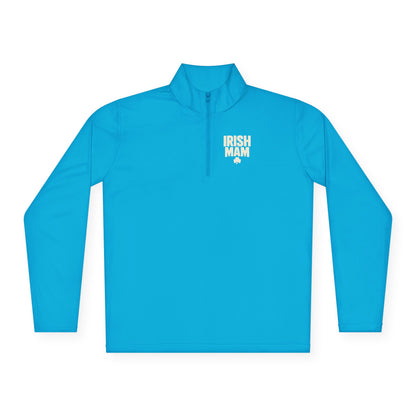 Irish Mam Shamrock Quarter-Zip Pullover