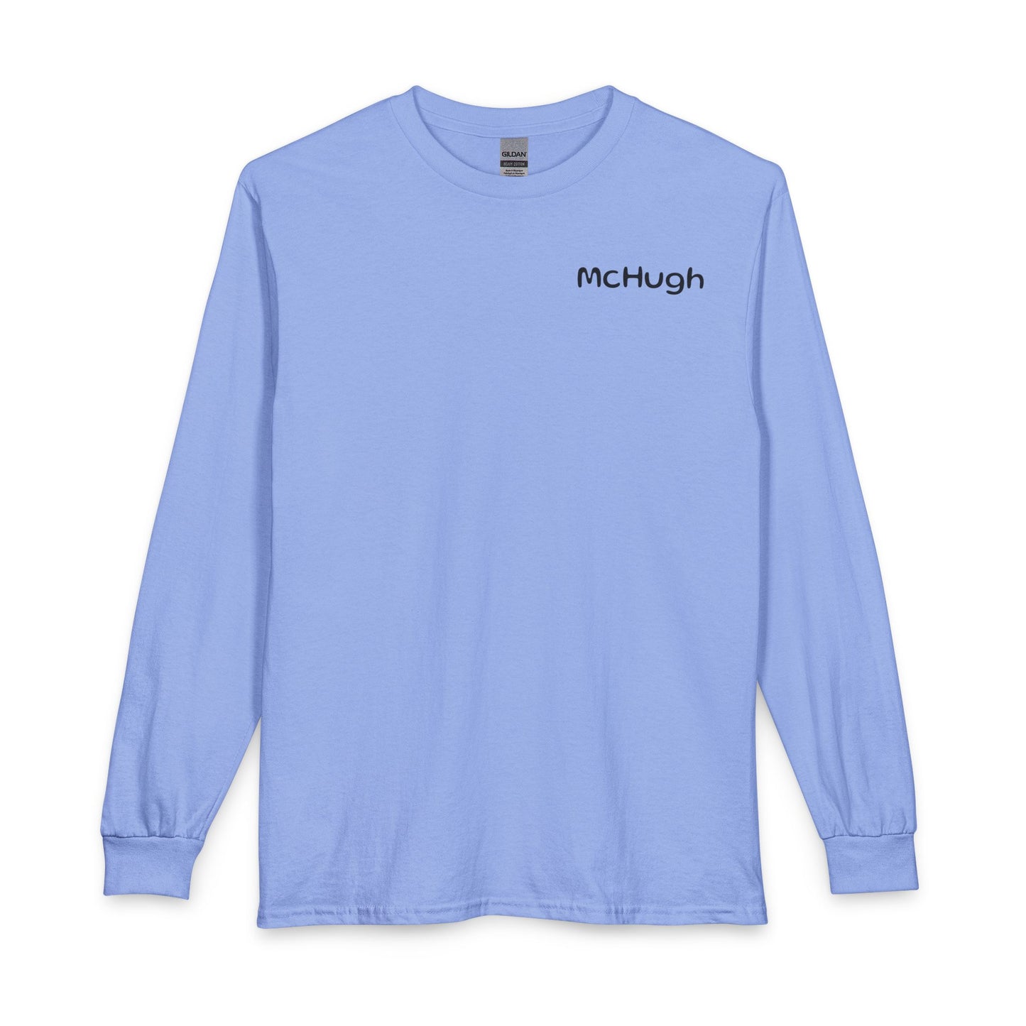 Personalized Galway Hooker Long Sleeve Tee — Custom Boat Photo & Name