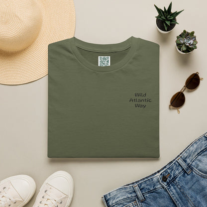 Personalized Galway Hooker Tee — Custom Boat Photo & Name