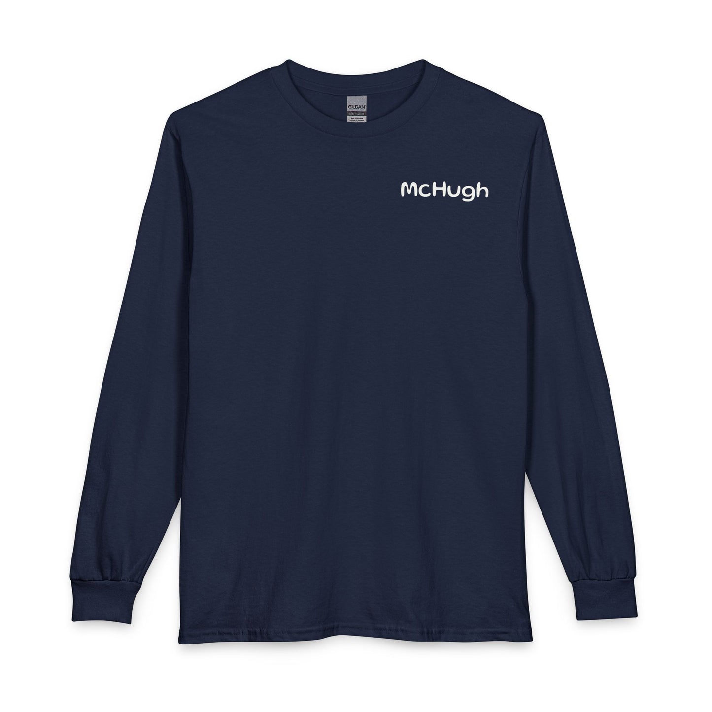 Personalized Galway Hooker Long Sleeve Tee — Custom Boat Photo & Name