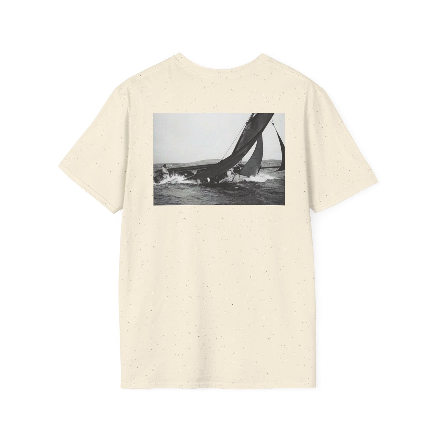 Personalized Galway Hooker Tee — Custom Boat Photo & Name
