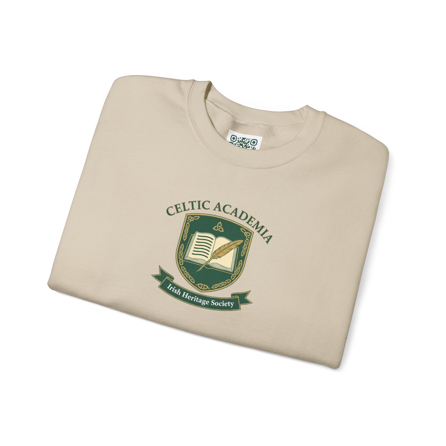 Celtic Academia Crest Crewneck Sweatshirt