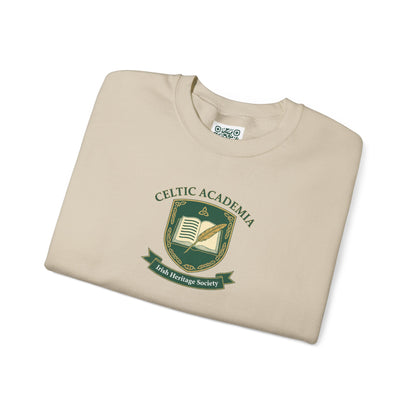 Celtic Academia Crest Crewneck Sweatshirt