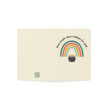 Funny Romantic Anniversary Card — "You're My Treasure" (St. Patrick's Day Theme)