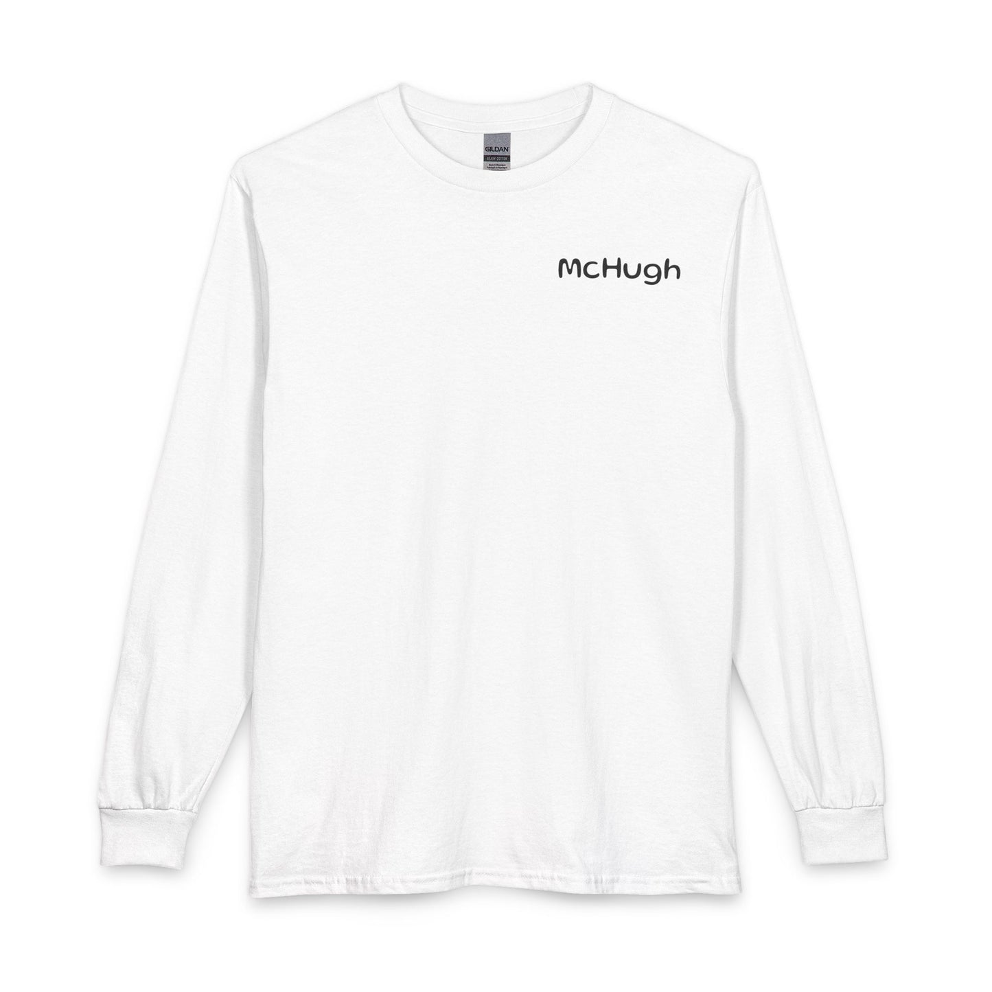 Personalized Galway Hooker Long Sleeve Tee — Custom Boat Photo & Name