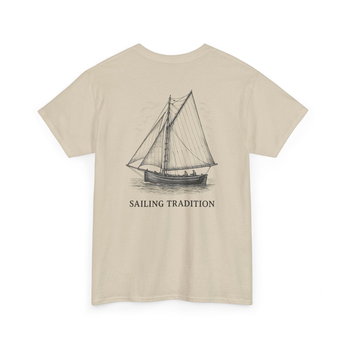 Sailing Tradition Tee - Galway, Ireland Shamrock Design