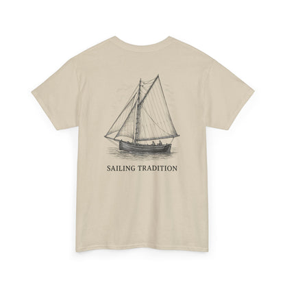 Sailing Tradition Tee - Galway, Ireland Shamrock Design
