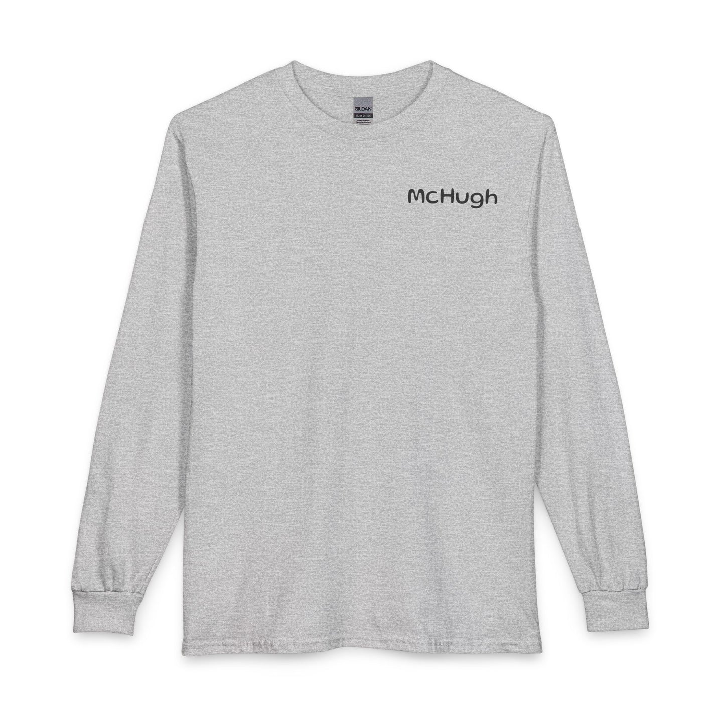 Personalized Galway Hooker Long Sleeve Tee — Custom Boat Photo & Name