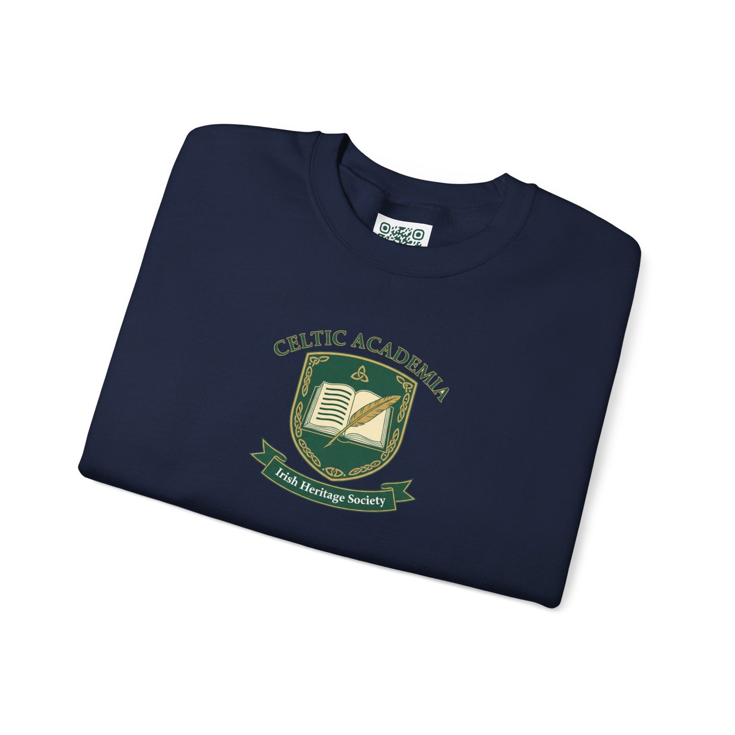 Celtic Academia Crest Crewneck Sweatshirt
