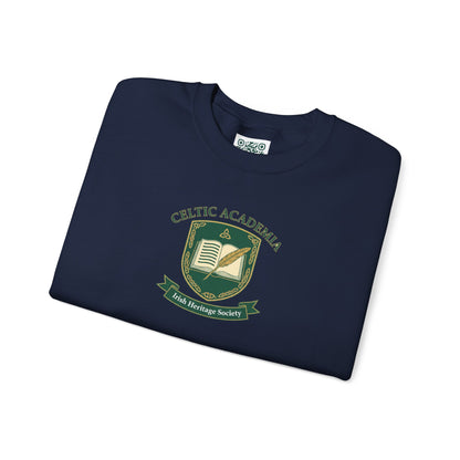 Celtic Academia Crest Crewneck Sweatshirt