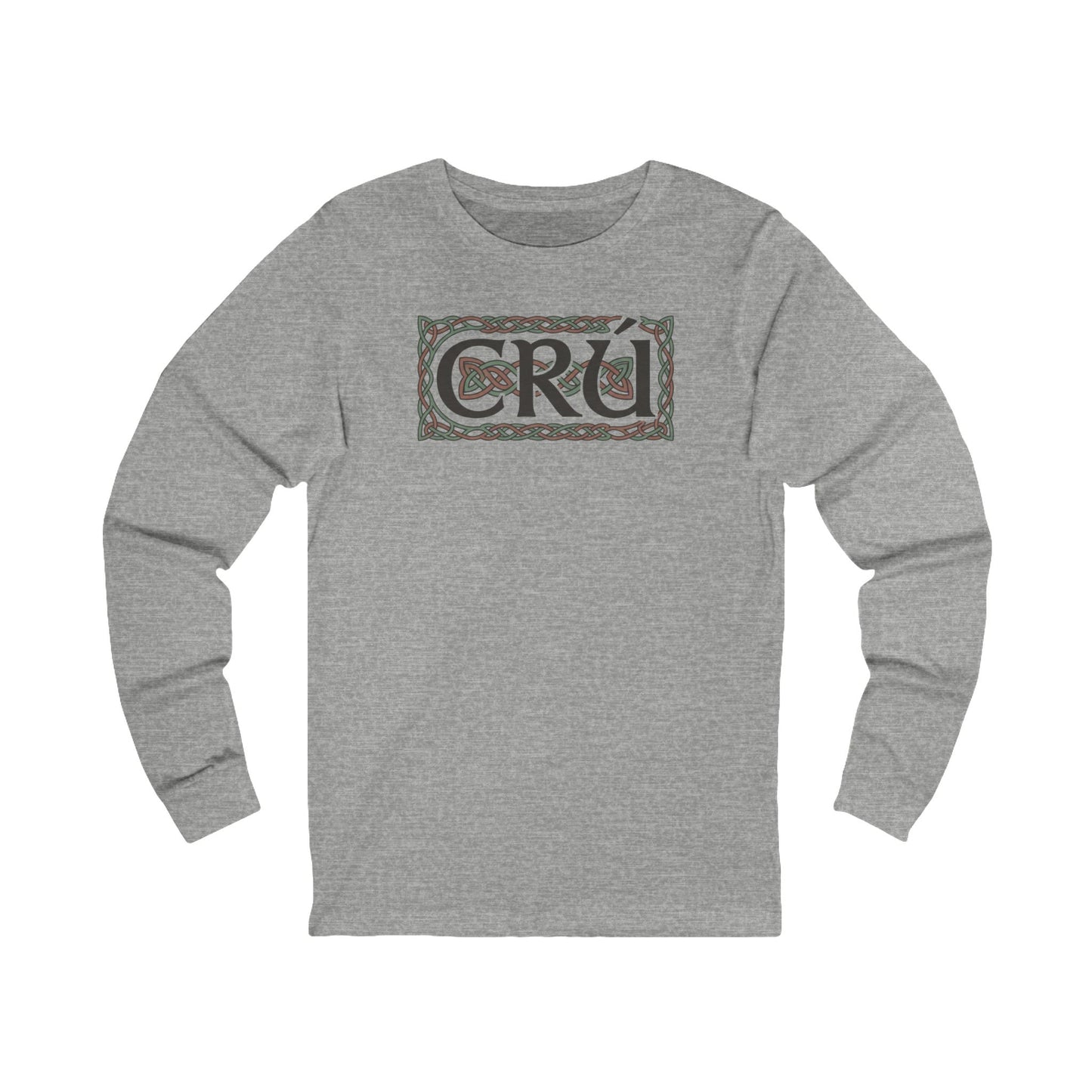 CRU Celtic Logo Long Sleeve Tee — Personalize Back Print