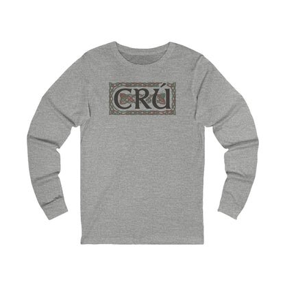 CRU Celtic Logo Long Sleeve Tee — Personalize Back Print