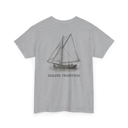 Sailing Tradition Tee - Galway, Ireland Shamrock Design