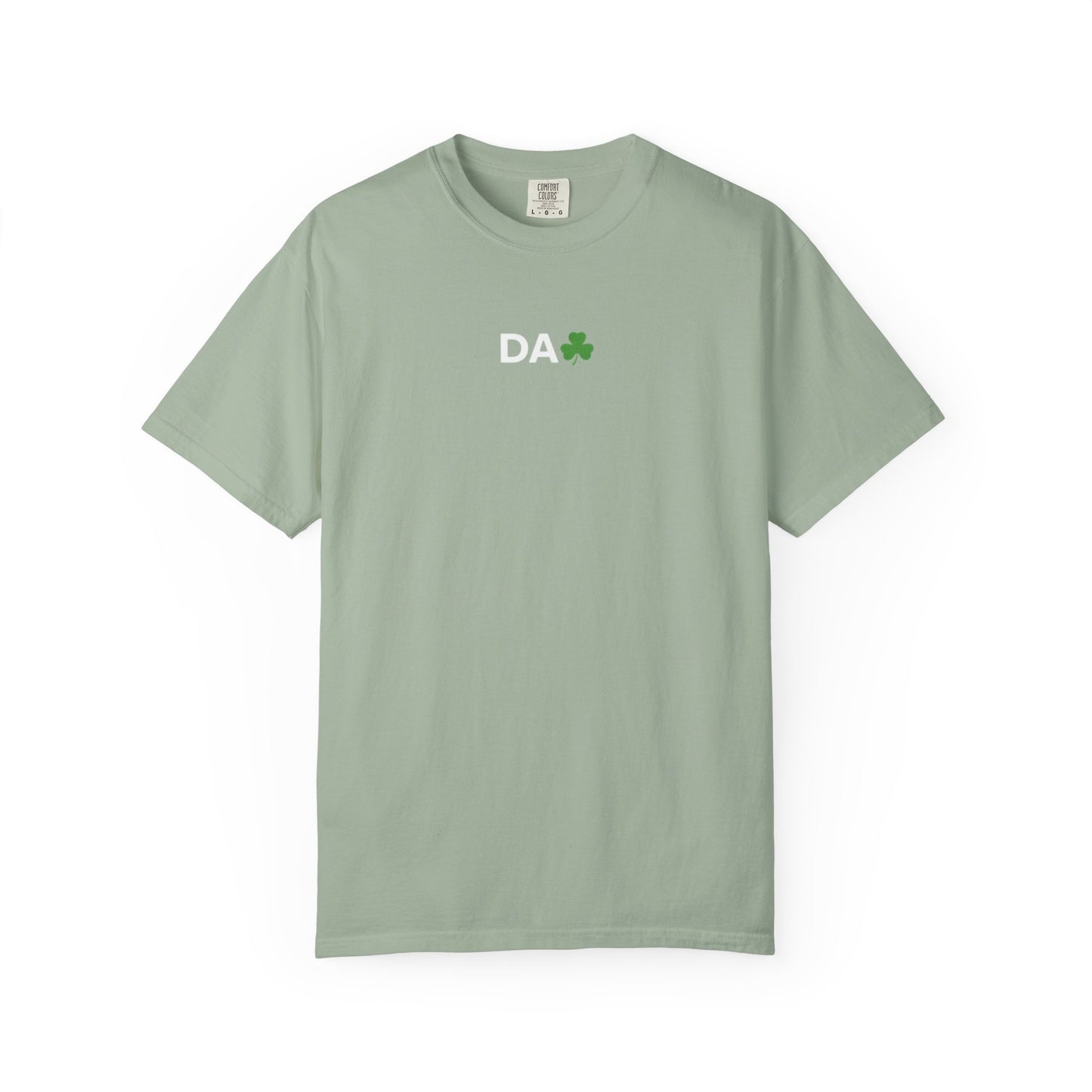 DA + Shamrock Dad T-Shirt — Personalized Father's Day Tee