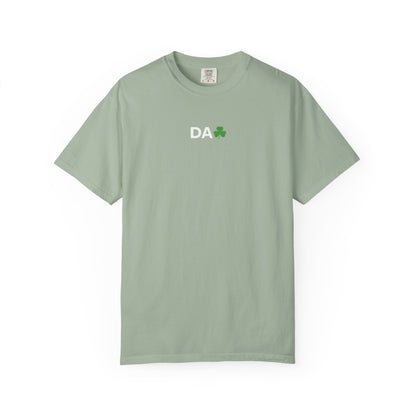 DA + Shamrock Dad T-Shirt — Personalized Father's Day Tee