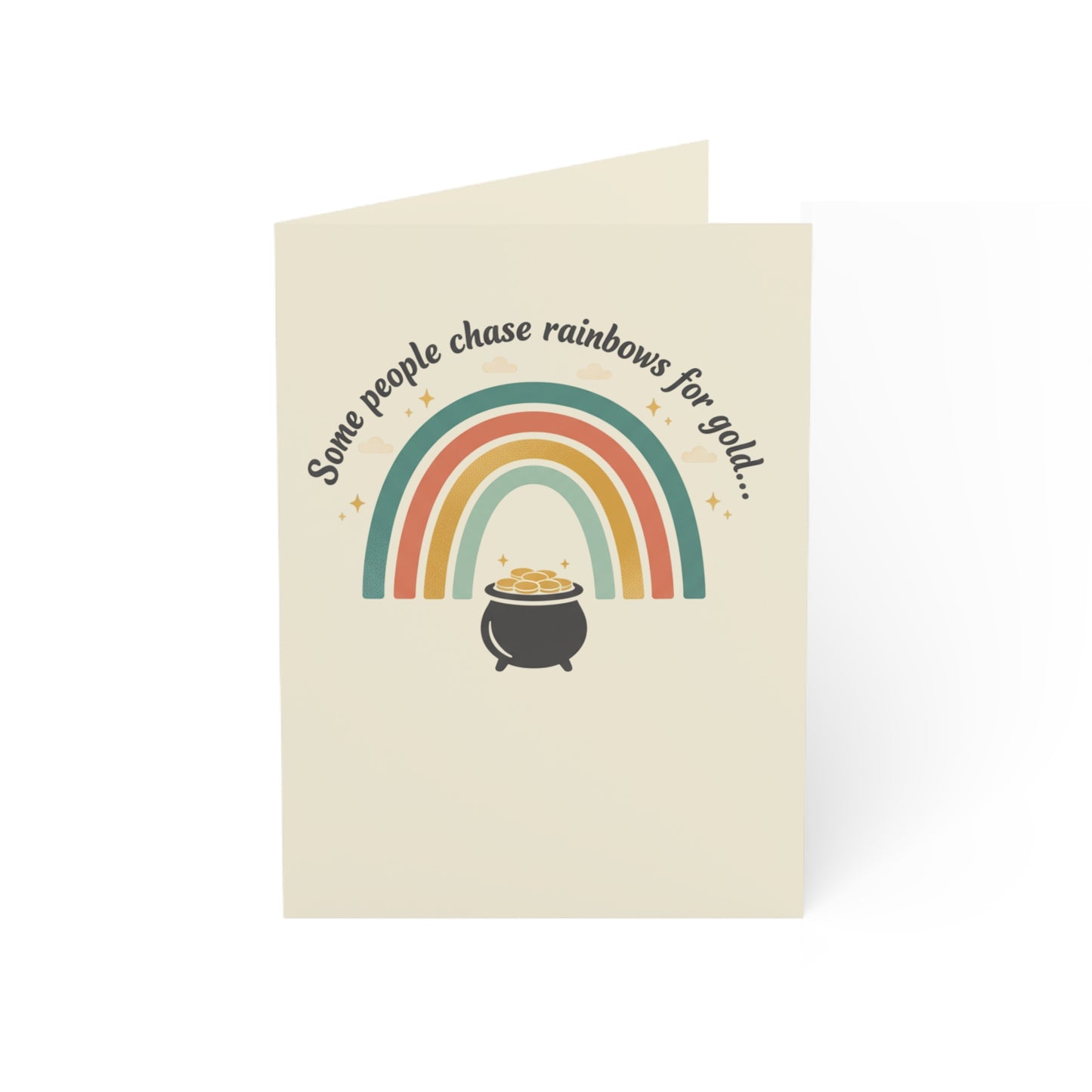 Funny Romantic Anniversary Card — "You're My Treasure" (St. Patrick's Day Theme)