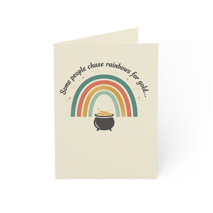 Funny Romantic Anniversary Card — "You're My Treasure" (St. Patrick's Day Theme)