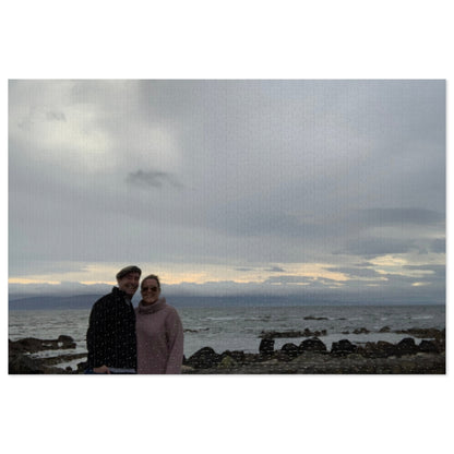 Personalized Photo Jigsaw Puzzle with Tin — Custom Memory Keepsake (Family, Travel, Ireland)