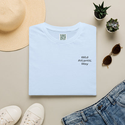 Personalized Galway Hooker Tee — Custom Boat Photo & Name