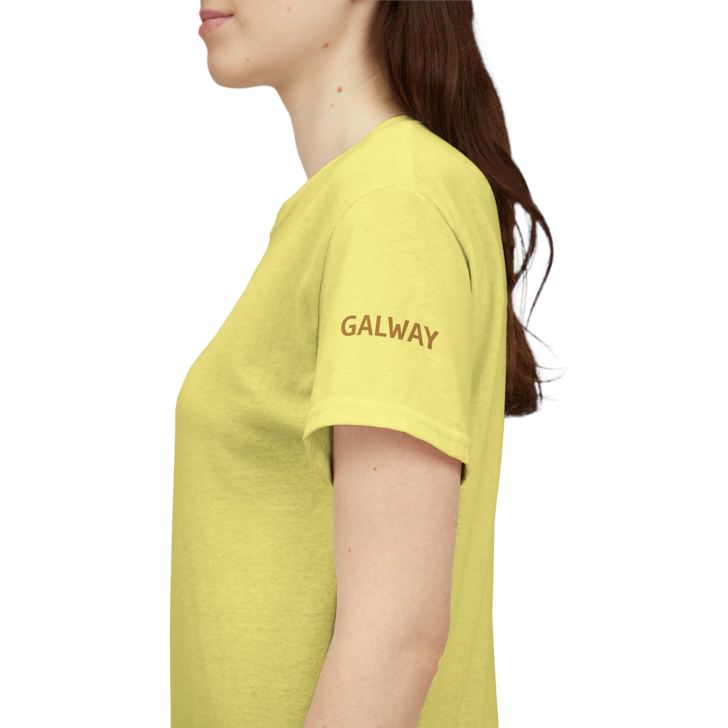 Galway Hooker Nautical T‑Shirt — "Heritage Sails On" Personalized Back & Sleeve Tee