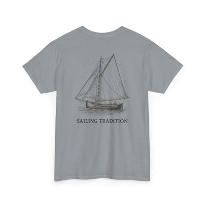 Sailing Tradition Tee - Galway, Ireland Shamrock Design